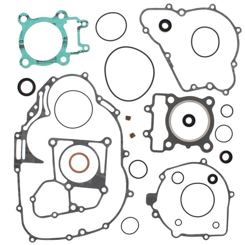 Vertex Pistons — Vertex Gaskets 03-11 Kawasaki KLF250 Bayou Complete Gasket Kit w/ Oil Seals