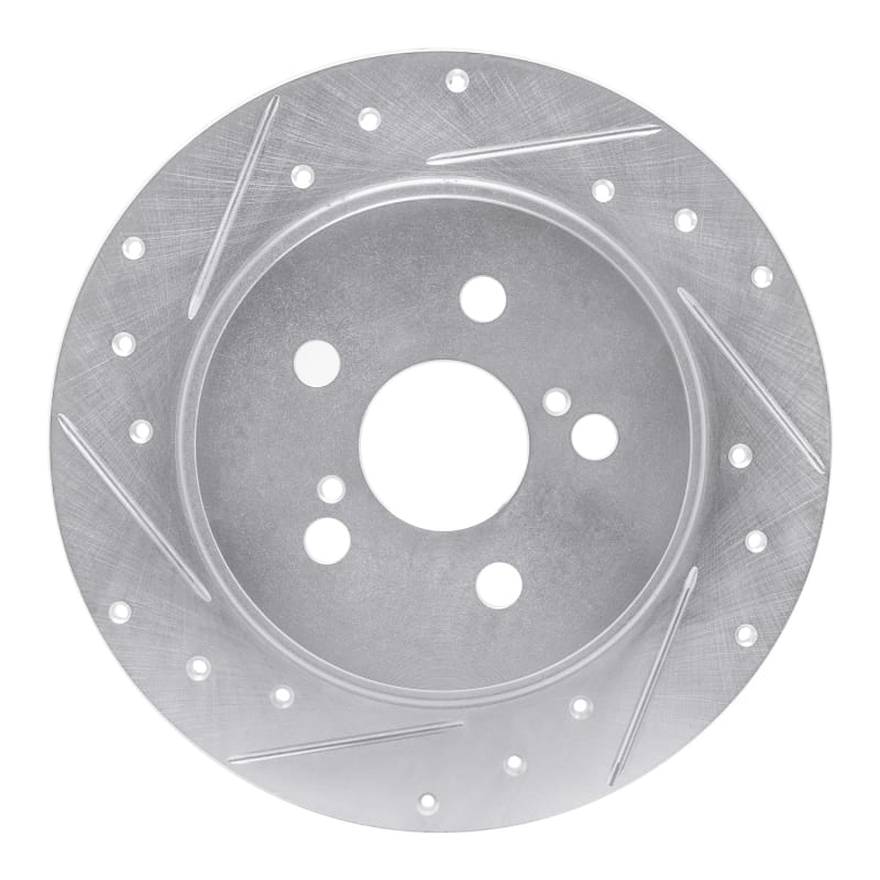 R1 Concepts — R1 09-15 Toyota Corolla (Mexico) Rear Left Drilled & Slotted Silver Brake Rotor
R1 Brake Rotor Drill