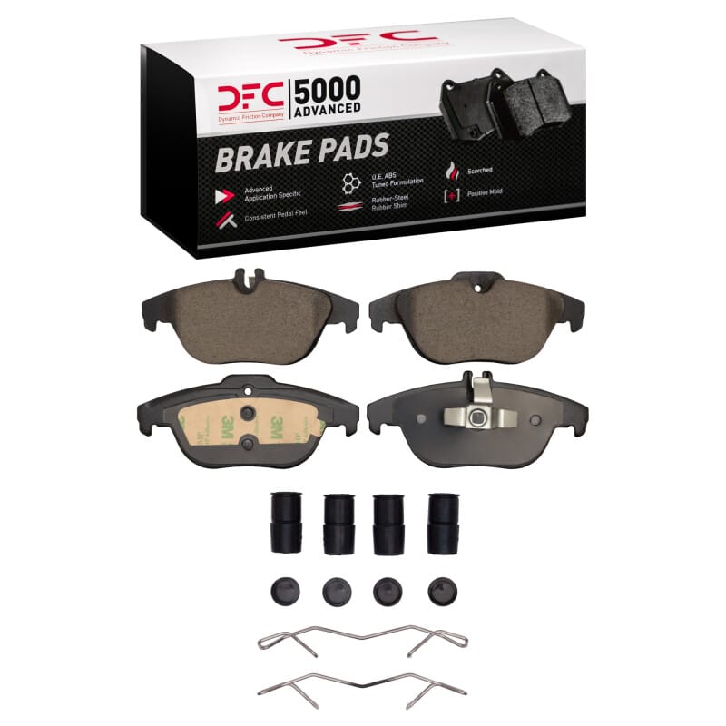 DFC — DFC 10-17 Mercedes-Benz C300 Sedan Rear 5000 Advanced Ceramic Brake Pads and Hardware Kit
DFC Brake Pad Set