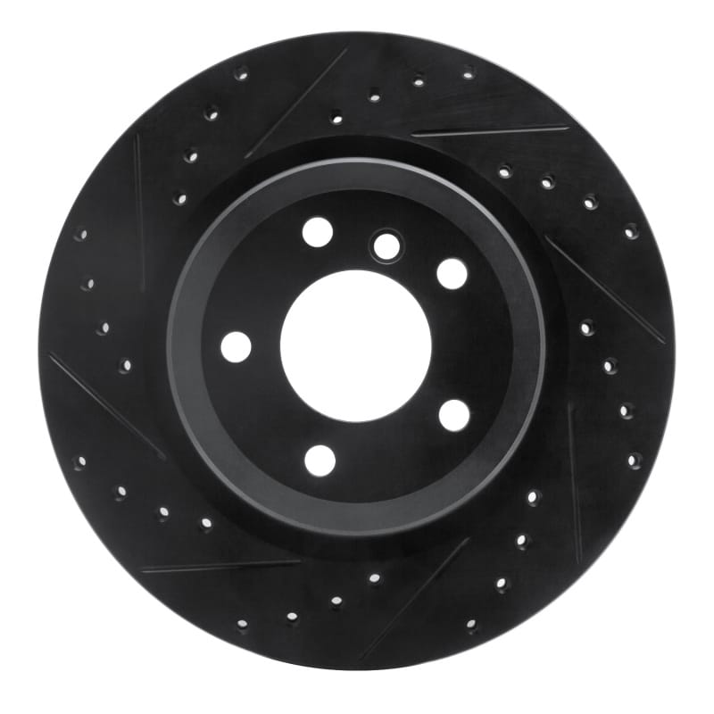 R1 Concepts — R1 06-15 BMW 335XI Rear Left Drilled & Slotted Black Brake Rotor
R1 Brake Rotor Drill