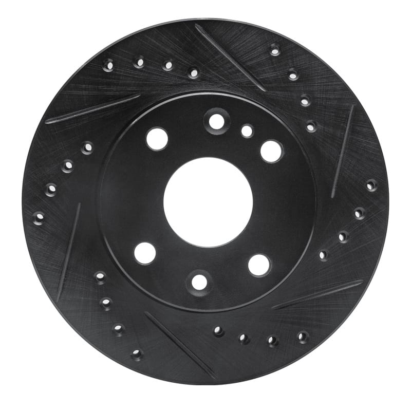 R1 Concepts — R1 94-97 Ford Aspire Front Right Drilled & Slotted Black Brake Rotor
R1 Brake Rotor Drill