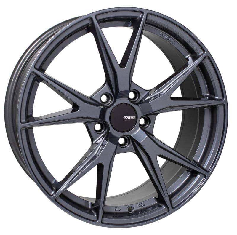 Enkei — Enkei Phoenix 18x8 45mm Offset 5x114.3 72.6mm Bore Blue Gunmetal Wheel