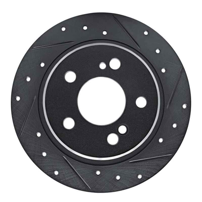 R1 Concepts — R1 90-95 Mercedes-Benz 300SL Rear Right Drilled & Slotted Black Brake Rotor
R1 Brake Rotor Drill