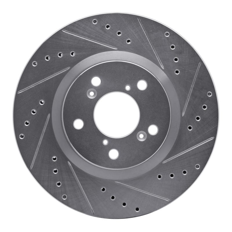 R1 Concepts — R1 09-14 Acura TL Front Right Drilled & Slotted Silver Brake Rotor
R1 Brake Rotor Drill