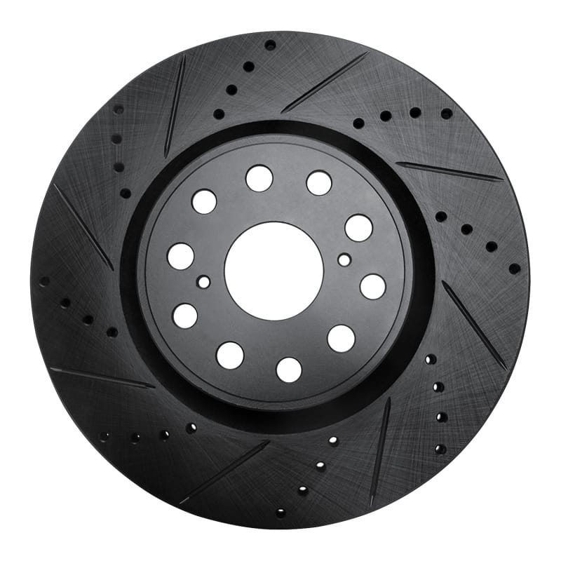 R1 Concepts — R1 07-23 Lexus LS460 Front Left Drilled & Slotted Black Brake Rotor
R1 Brake Rotor Drill