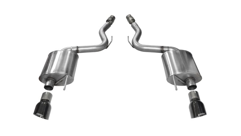 CORSA Performance — Corsa 2015-2017 Ford Mustang GT 5.0 3in Axle Back Exhaust Black Dual Tips (Touring)
Exhaust