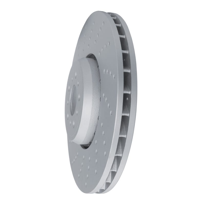 DFC — DFC 20-25 BMW X6 Left Front Drilled Hi-Carbon Alloy Geomet Coated Rotor