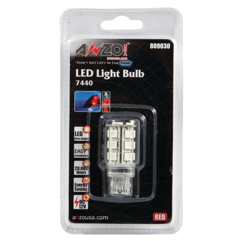 ANZO — ANZO LED Bulbs Universal 7443/7440 Red
BulbExt
Bulb
