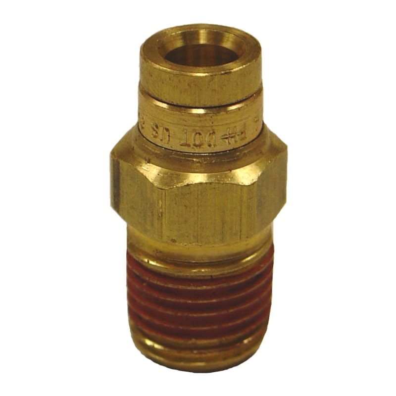 Firestone — Firestone Male Connector 1/4in. Push-Lock x 1/4in. NPT Brass Air Fitting - 2 Pack (WR17603463)
Air Line Fitting
AirLineFitting