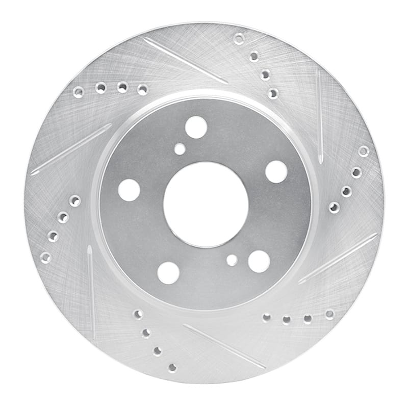 R1 Concepts — R1 06-18 Lexus HS250H Front Right Drilled & Slotted Silver Brake Rotor
R1 Brake Rotor Drill