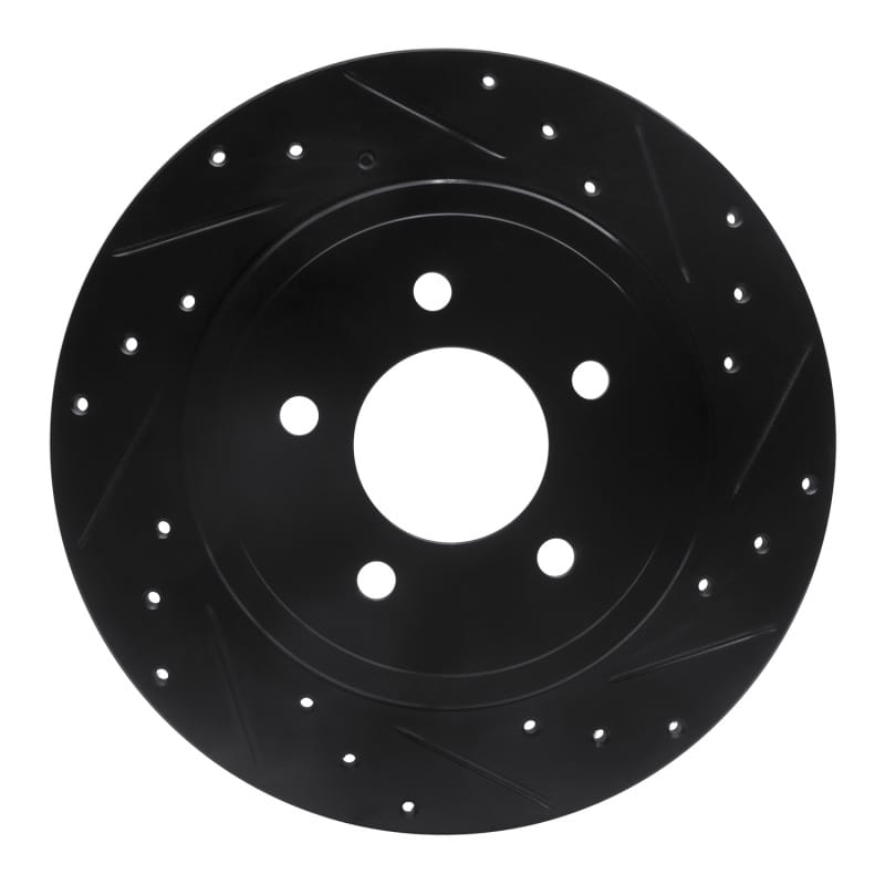 R1 Concepts — R1 05-08 Ford Escape Rear Right Drilled & Slotted Black Brake Rotor
R1 Brake Rotor Drill