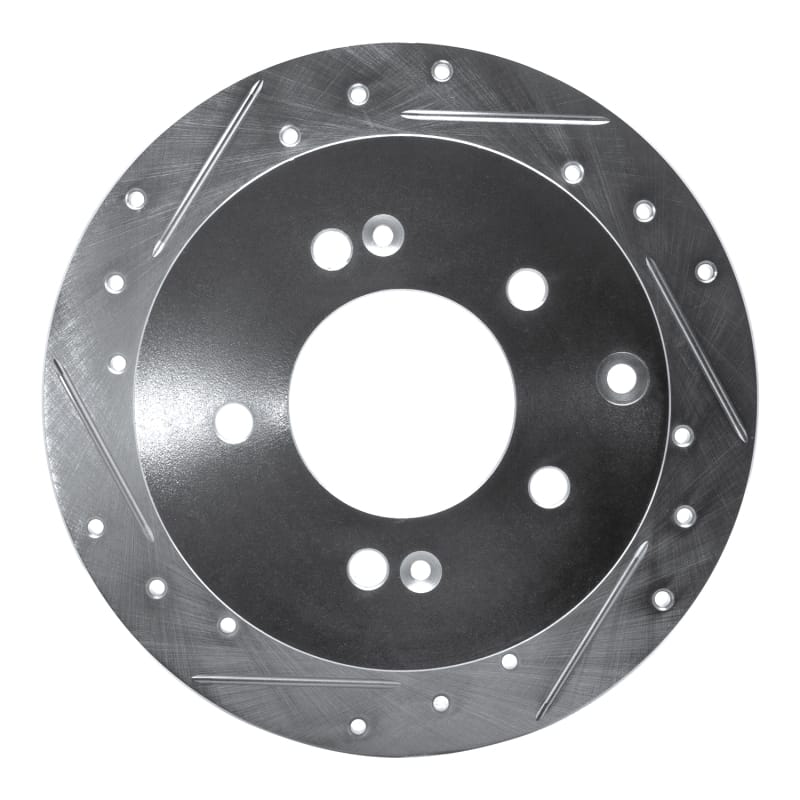 R1 Concepts — R1 10-13 Kia Forte5 Rear Left Drilled & Slotted Silver Brake Rotor
R1 Brake Rotor Drill