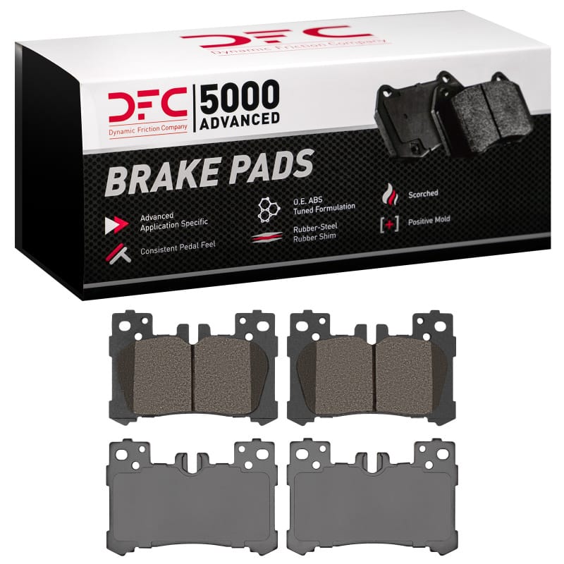 DFC — DFC 18-23 Lexus LC500 Rear 5000 Advanced Low Metallic Brake Pads
DFC Brake Pad Set