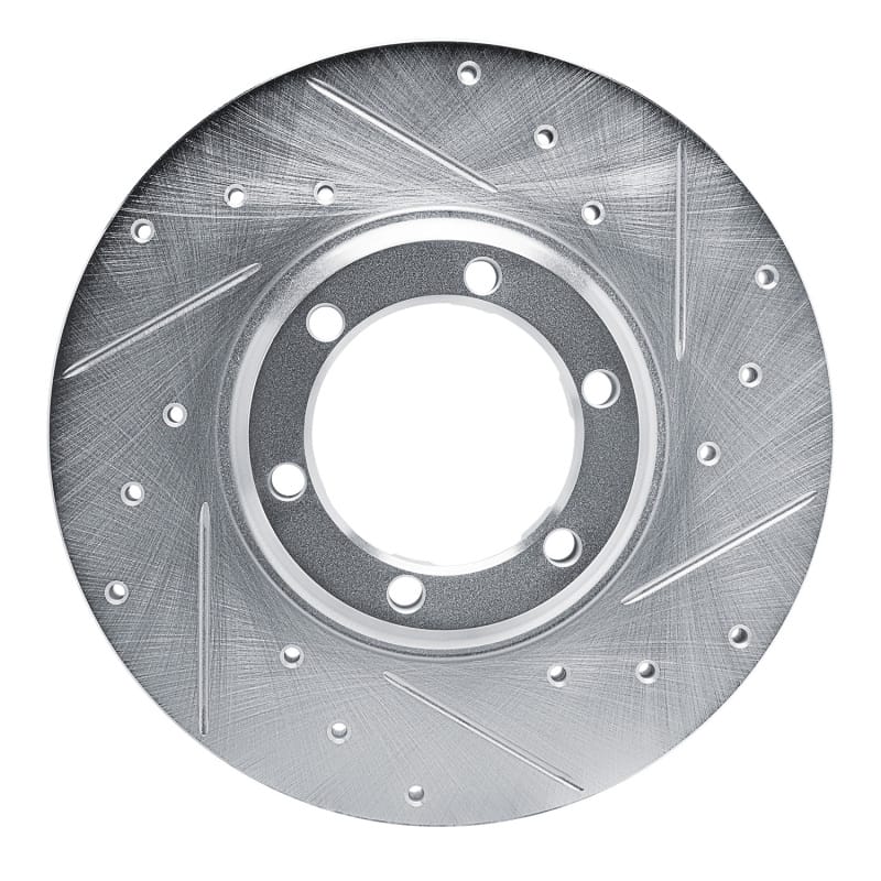 R1 Concepts — R1 79-86 Dodge D50 Front Right Drilled & Slotted Silver Brake Rotor
R1 Brake Rotor Drill