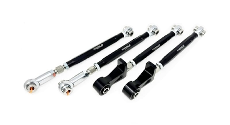 Torque Solution — Torque Solution 04-07 Subaru Impreza WRX STI Rear Lateral Link Camber / Toe Arms - Black (Set of 4)