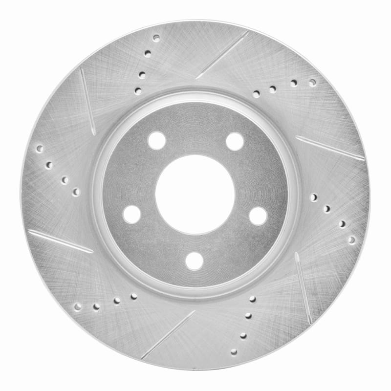 R1 Concepts — R1 04-12 Chevrolet HHR Front Left Drilled & Slotted Silver Brake Rotor
R1 Brake Rotor Drill