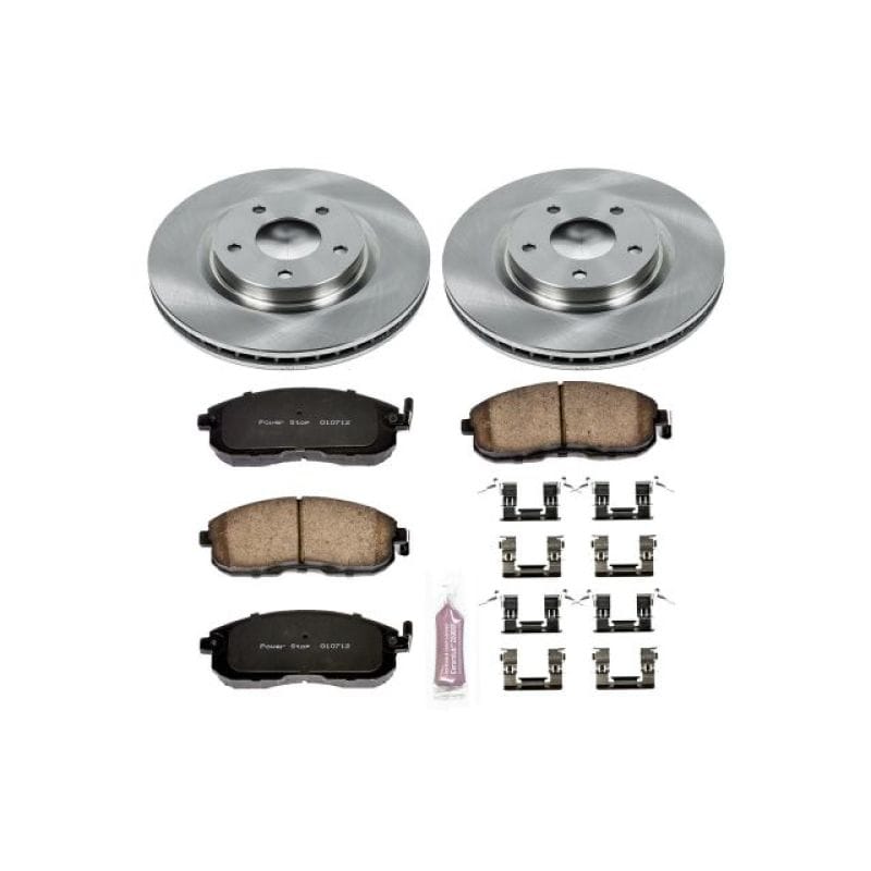PowerStop — Power Stop 07-12 Nissan Sentra Front Autospecialty Brake Kit