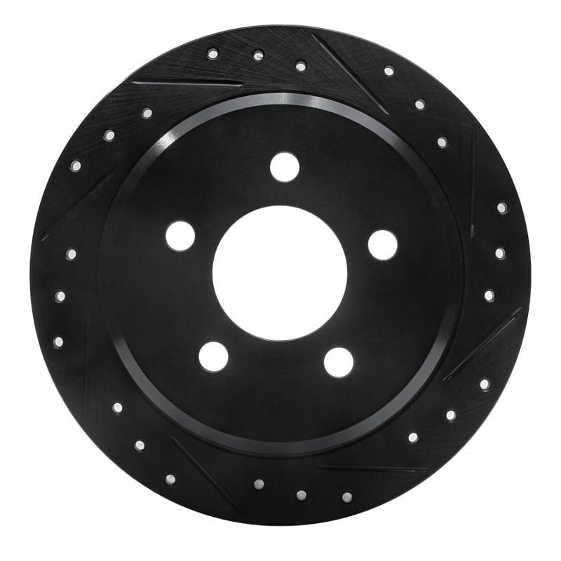 R1 Concepts — R1 93-98 Jeep Grand Cherokee Rear Right Drilled & Slotted Black Brake Rotor
R1 Brake Rotor Drill