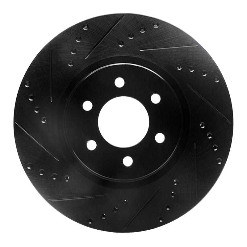 R1 Concepts — R1 92-02 Dodge Viper Front Left Drilled & Slotted Black Brake Rotor
R1 Brake Rotor Drill