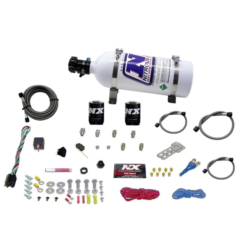 Nitrous Express — Nitrous Express GM EFI Race Single Nozzle Nitrous Kit (100-250HP) w/5lb Bottle
Injection System Kit
N2OSys