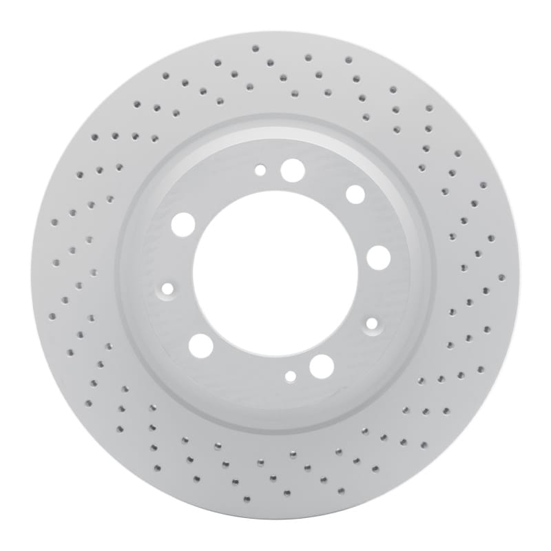 DFC — DFC 98-98 Porsche 911 Right Rear Drilled Hi-Carbon Alloy Geomet Coated Rotor
DFC Brake Rotor