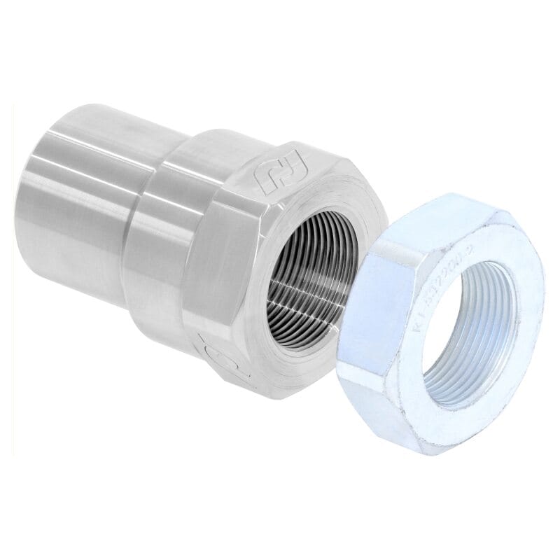 RockJock — RockJock 1-1/2in -12 Threaded Bung w/ Jam Nut (RH)
Adapter Fitting Bung