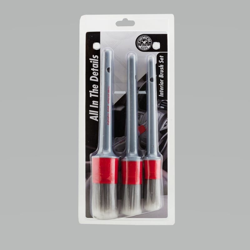 Chemical Guys — Chemical Guys Interior Detailing Brushes - 3 Pack