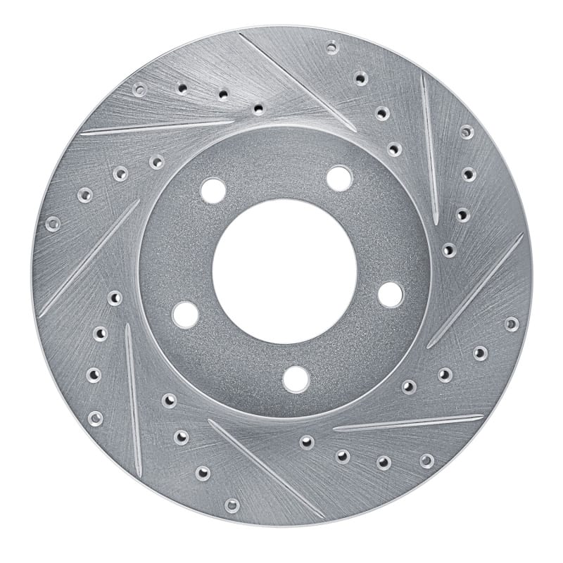 R1 Concepts — R1 93-94 Jaguar XJ12 Front Right Drilled & Slotted Silver Brake Rotor
R1 Brake Rotor Drill