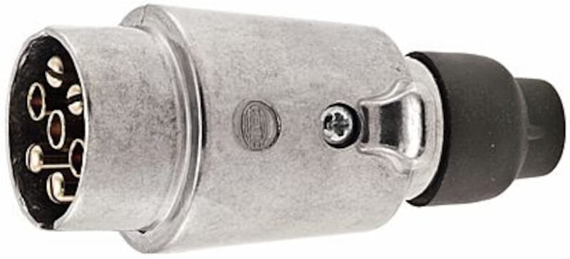 Hella — Hella Plug 7Pole 12V Metal Housing
