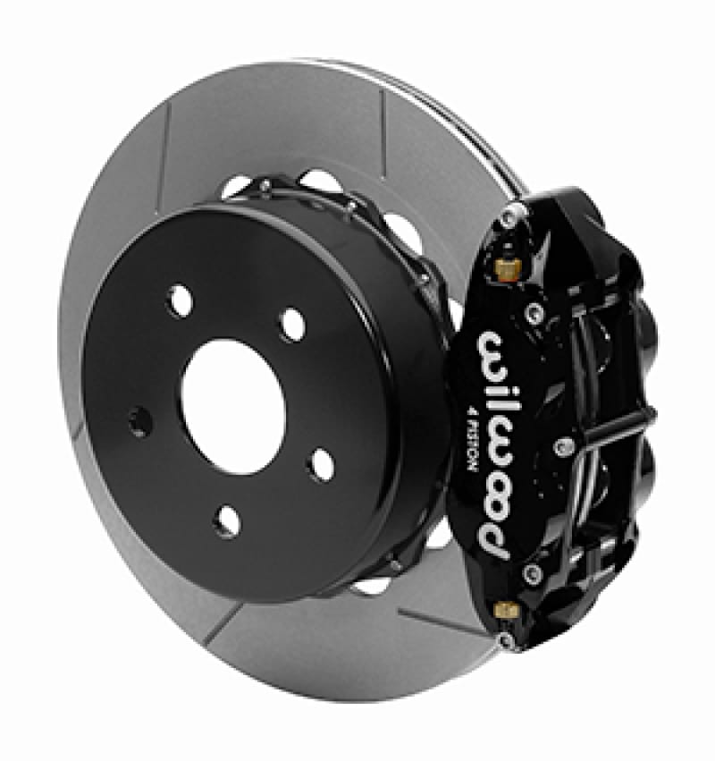 Wilwood — Wilwood 2020+ Jeep Gladiator (JT) Narrow Superlite 4R Rear Slotted Brake Kit 14.00in Black w/ Lines
BRAKE KIT