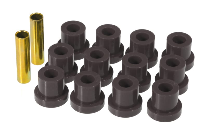 Prothane — Prothane 55 Chevy Full Rear Spring Bushings - Black
SPRING/SHACKLE BUSH