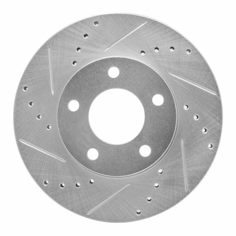 R1 Concepts — R1 01-07 Ford Escape Front Left Drilled & Slotted Silver Brake Rotor
R1 Brake Rotor Drill