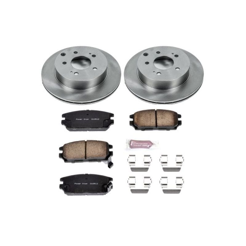 PowerStop — Power Stop 06-12 Mitsubishi Eclipse Rear Autospecialty Brake Kit