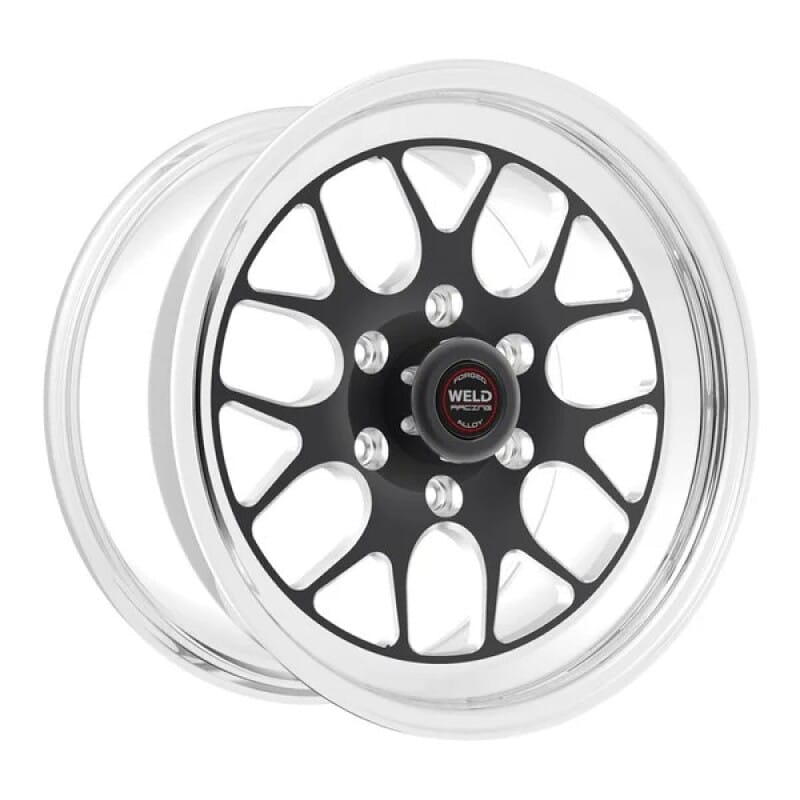 Weld — Weld S77HD 15x10 / 5x5.5 BP / 5.5in. BS Black Wheel (Low Pad)