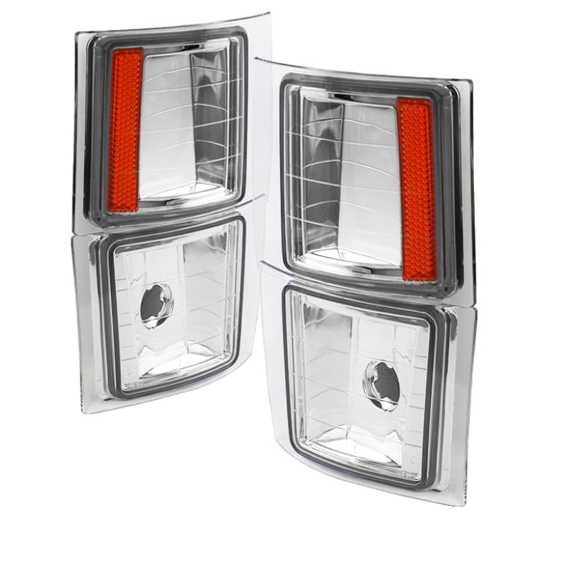 SPYDER — xTune Chevy Suburban 94-98 4 pcs Corner Lights Chrome CCL-JH-CCK88-E-AM
CornerLghtAssy