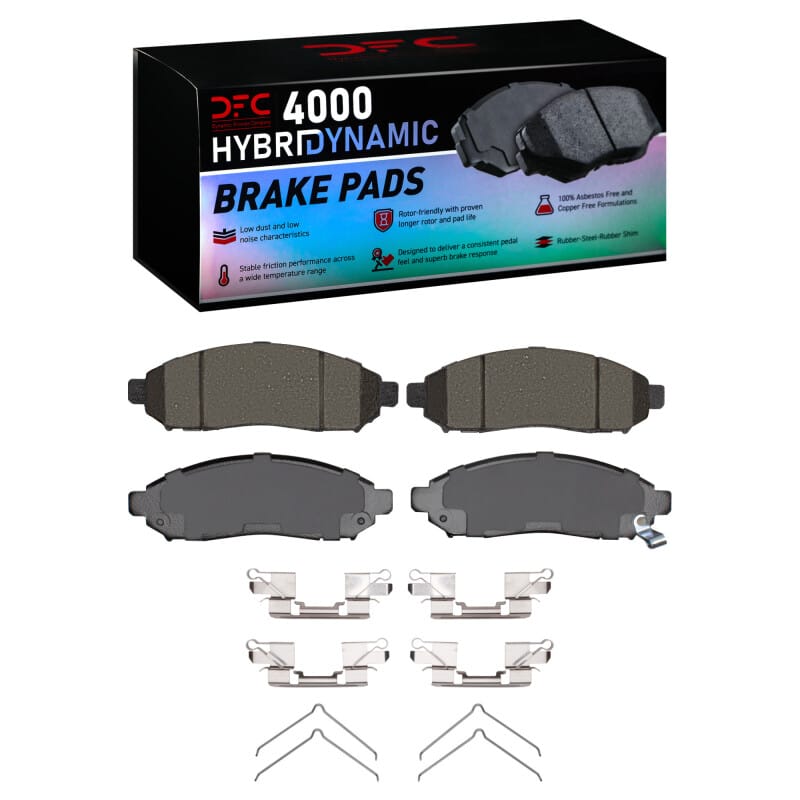 DFC — DFC 05-26 Nissan Frontier Front 4000 HybriDynamic Brake Pads and Hardware Kit
DFC Brake Pad Set