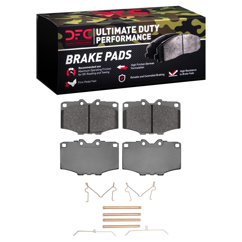 DFC — DFC 79-85 Toyota 4Runner Front Ultimate Duty Performance Brake Pads and Hardware Kit
DFC Brake Pad Set