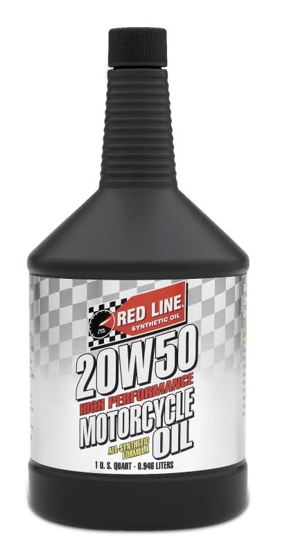 Red Line — Red Line 20W50 Motorcycle Oil - Quart