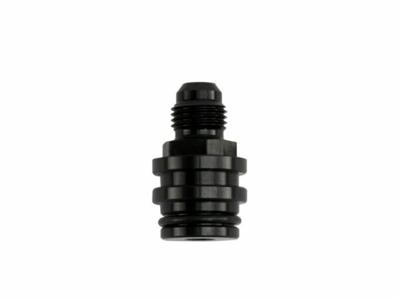 Turbosmart — Turbosmart -6AN Centre Black Oil Cap