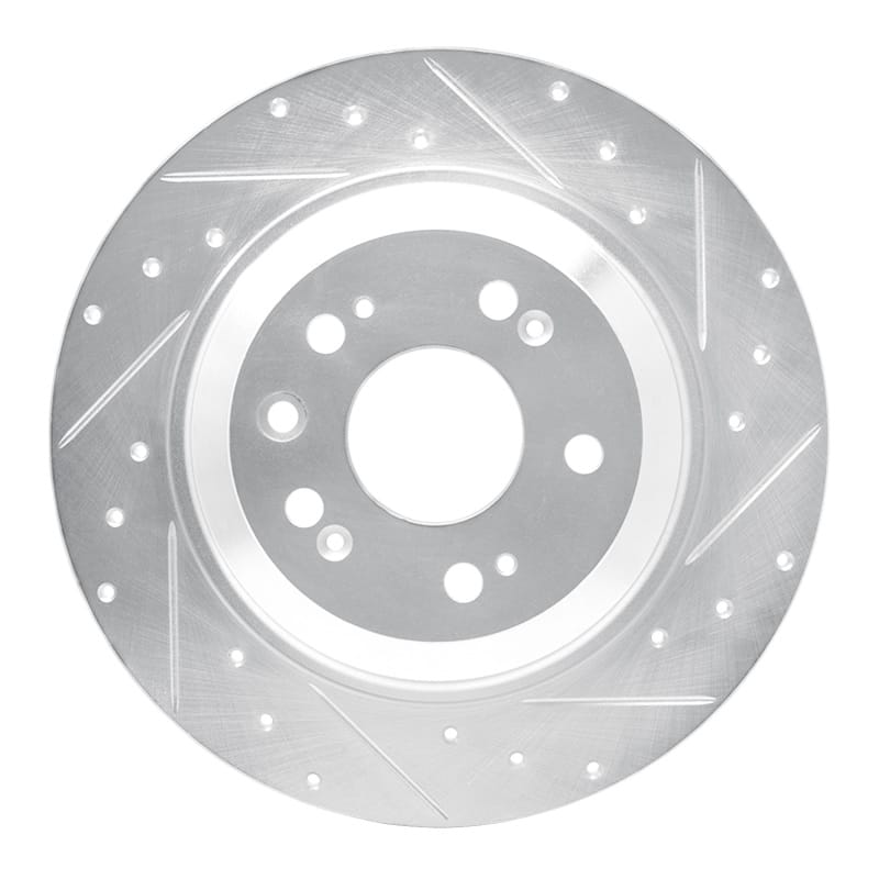R1 Concepts — R1 09-14 Acura TL Rear Right Drilled & Slotted Silver Brake Rotor
R1 Brake Rotor Drill