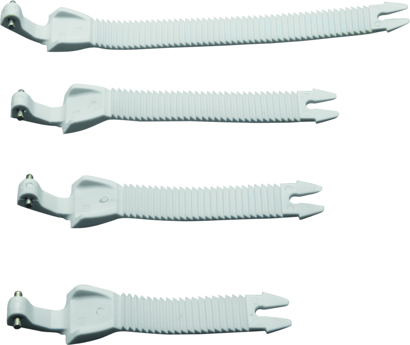 Answer — AR1 Boot Strap Kit, White, Youth