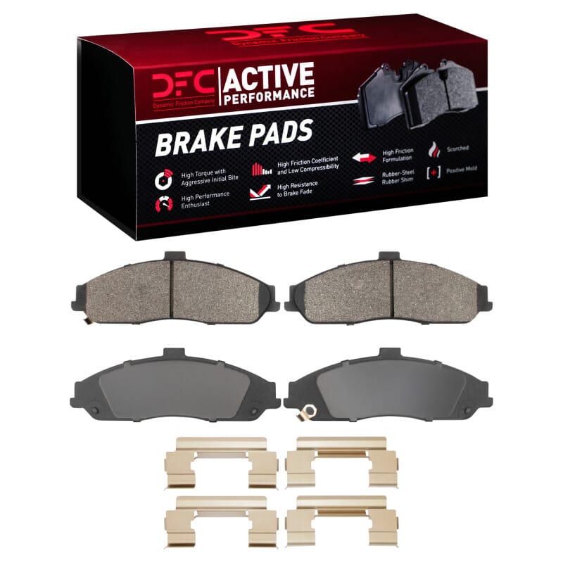 DFC — DFC 04-09 Cadillac XLR Front Active Performance Pads and Hardware Kit
DFC Brake Pad Set