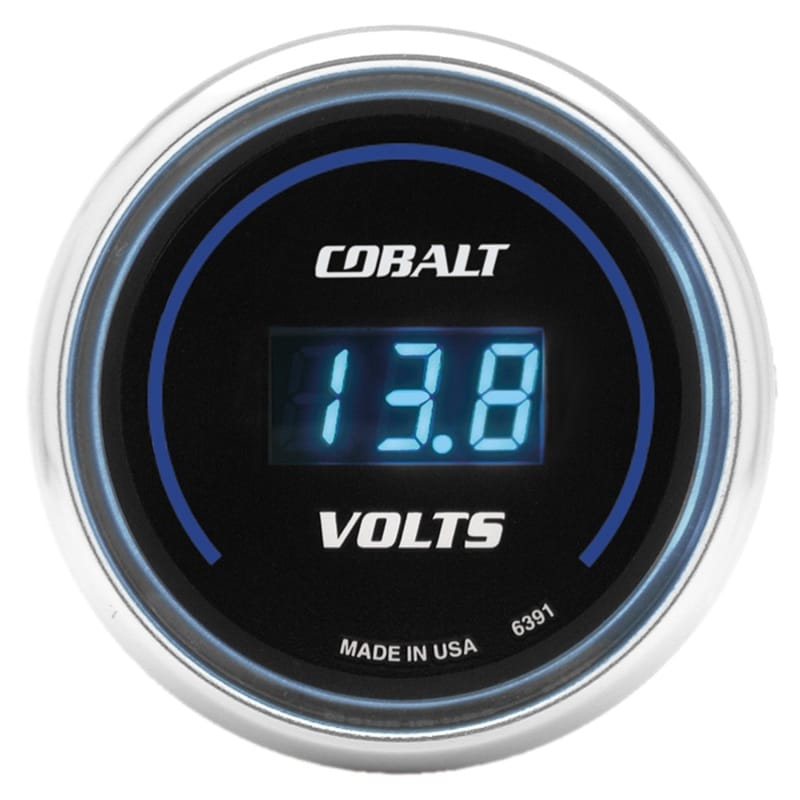 AutoMeter — Autometer Cobalt 52mm Digital Voltmeter 8-19 Volts Gauge
GA 2" DIG AMPVOLT CB