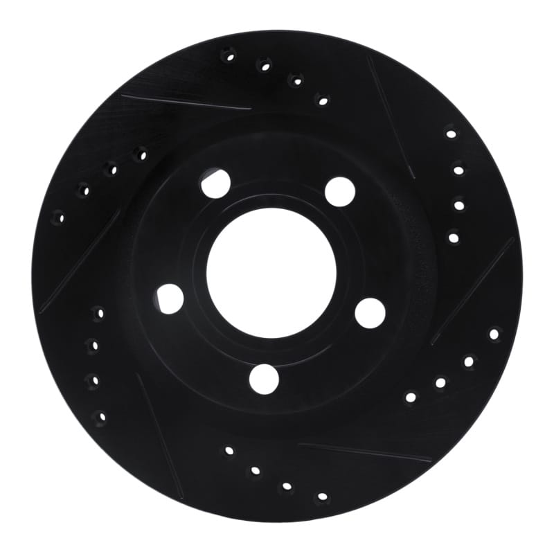 R1 Concepts — R1 99-05 Audi A6 Quattro Rear Right Drilled & Slotted Black Brake Rotor
R1 Brake Rotor Drill