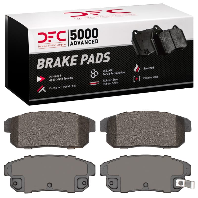 DFC — DFC 04-11 Mazda RX-8 Rear 5000 Advanced Semi Metallic Brake Pads
DFC Brake Pad Set