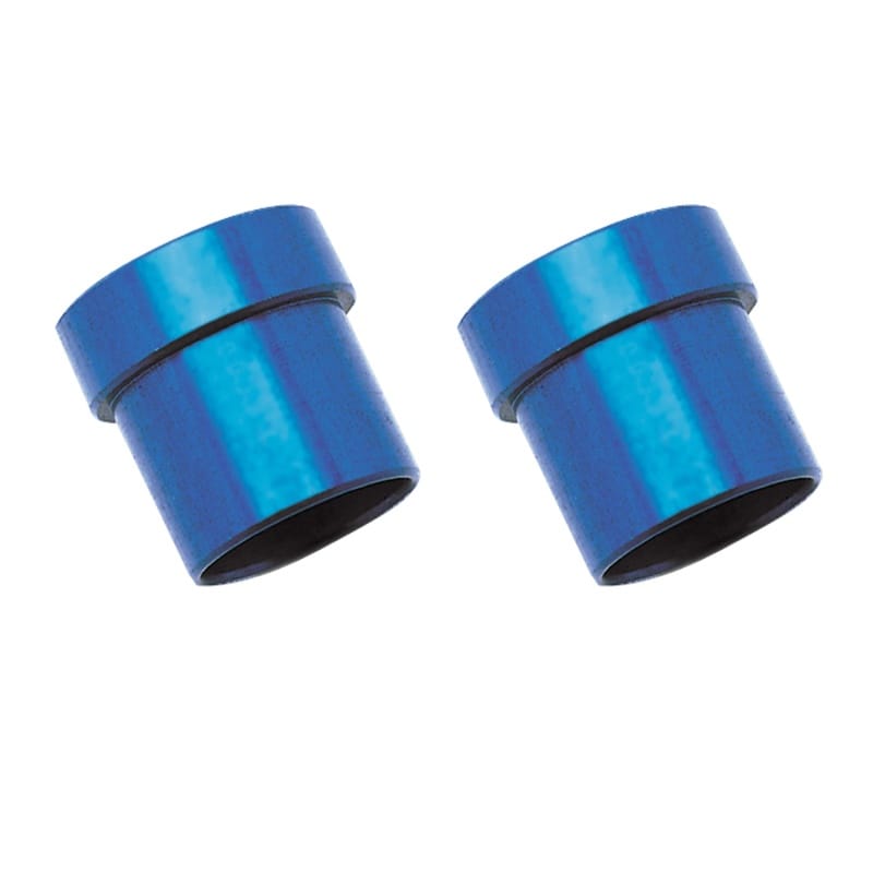 Russell — Russell Performance -6 AN Tube Sleeve 3/8in dia. (Blue) (2 pcs.)
Adapter Fitting