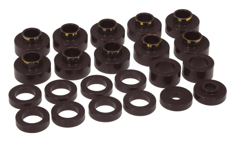 Prothane — Prothane 80-86 Jeep CJ5/CJ7 Body Mount 22 Bushing Kit - Black
BODY/SUB-FRAME MNTS