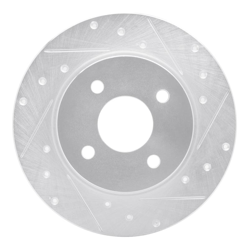 R1 Concepts — R1 18-22 Ford Ecosport Rear Right Drilled & Slotted Silver Brake Rotor
R1 Brake Rotor Drill