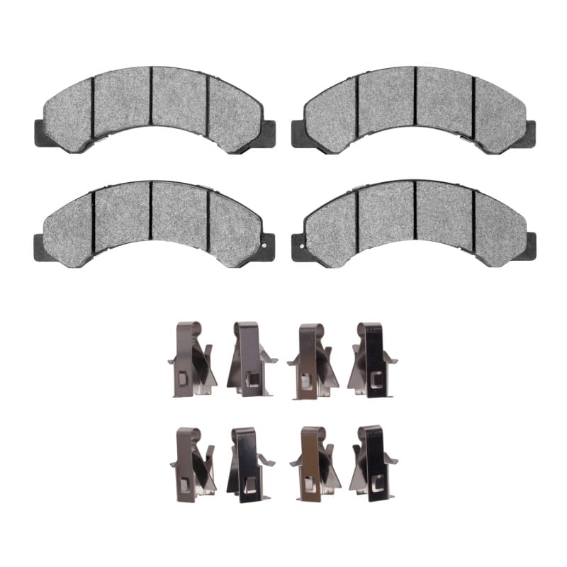 R1 Concepts — R1 12-20 Hino 155 Fr and Rr Semi Met Pads & Hardware Kit
R1 Met Pds & Hrdw Kt