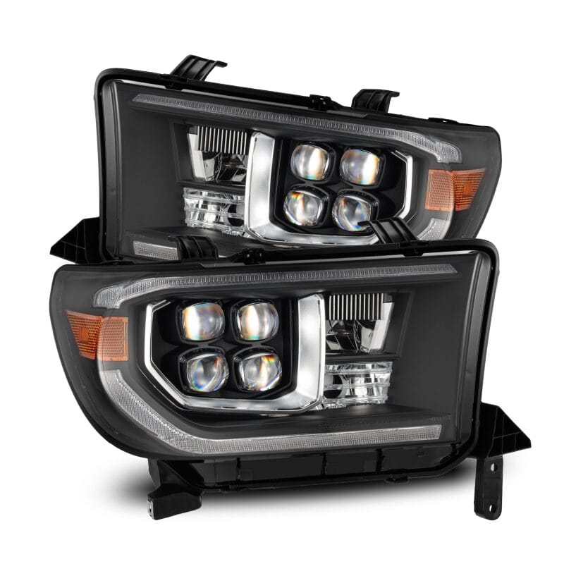 AlphaRex — AlphaRex 07-13 Toyota Tundra / 08-17 Sequoia NOVA LED Proj HL Black w/Actv Light Seq. Sig + DRL
Projector Headlights